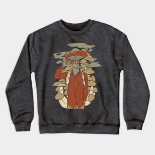 Fun Gus the fungus Crewneck Sweatshirt